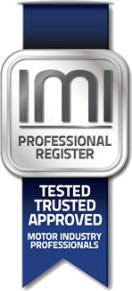 IMI Professional register Chris Clarke Autos